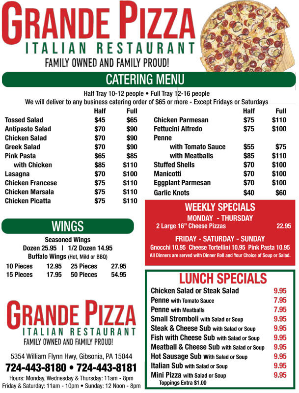 Menu Pg3